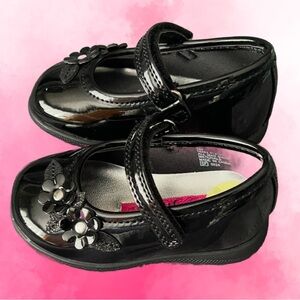 NEW Black Patent Leather Mary Janes Walkers SHOES Rachel Baby EASTER Infant Sz 3